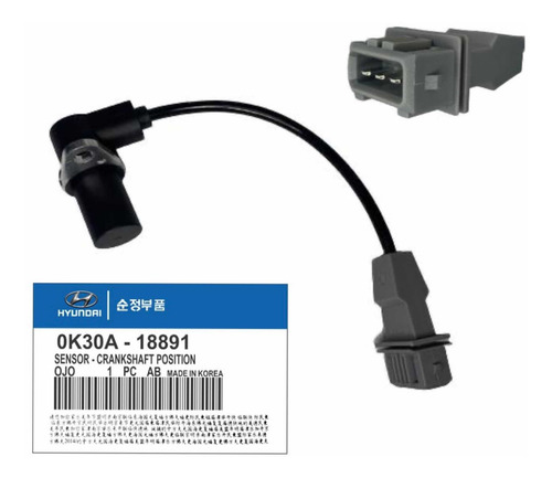 Imagen 1 de 1 de Sensor Posición Cigüeñal Kia Rio 1.5 Stylus 6 Meses Garantia