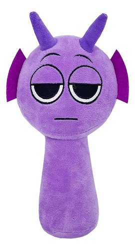 Sprunki Durple Plush Doll Toy Gift For Kids 25cm