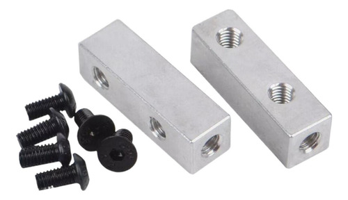 2 Soportes Para Servo Rc, Soportes Para Servo De Argén