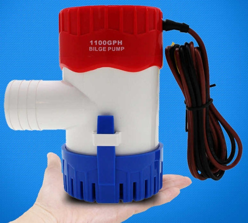 Imagen 3 de 5 de Bomba Sumergible 12v 4000l/h Max. Autónoma Solar.