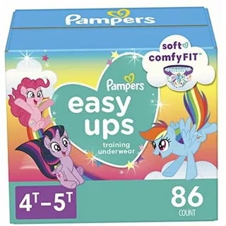 Pampers Easy Ups Pants Niña Pañales De Entrenamiento Talla