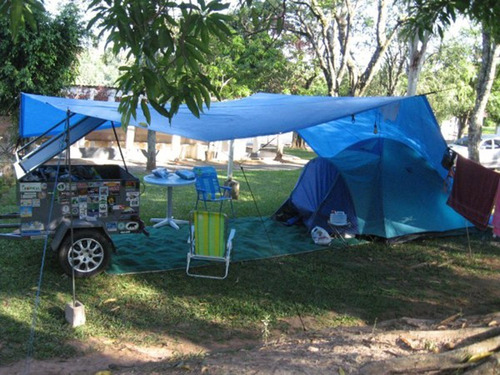 Lona Toldo Premium Impermeable 5x4 Uv Reforzada Garageimpo