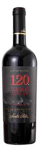 Vinho Chileno Tinto 120 Santa Rita Dark Cellar Garrafa 750ml