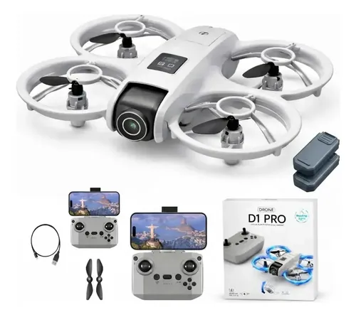 Drone D1 Pro 4k Mi Neo 2 Baterias Sensor Obstaculo Wifi