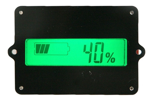 Medidor De Bateria Lcd Digital 12v Voltímetro Chumbo Lithium