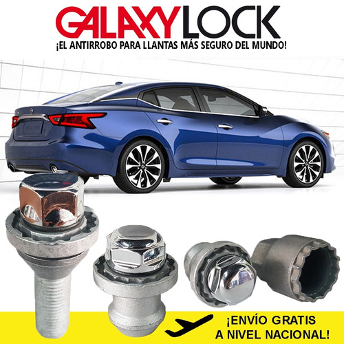 Birlos De Seguridad  Nissan Maxima Sr Cvt 18 Antirrobo 100%