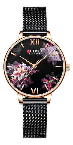 Reloj Pulsera Curren 9060 Casual Ejecutivo De Cuarzo P/mujer