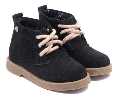 Imagen 2 de 9 de Bota Botita Charrito Gamuza Unisex Infantil Citadina Varita