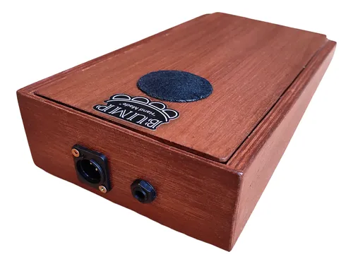 Stomp Box Pedal Cajón Som Bumbo Marcação Rítmica Foot Drum | Frete