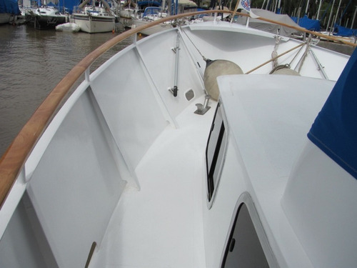 Trawler De Acero Naval Retasado. Impecable