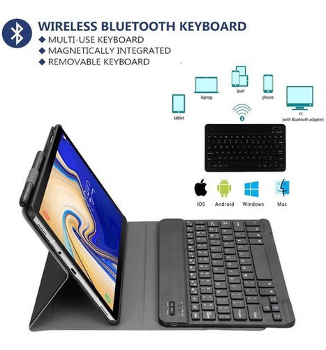 Funda Con Teclado Para Huawei Mediapad T5 10.1