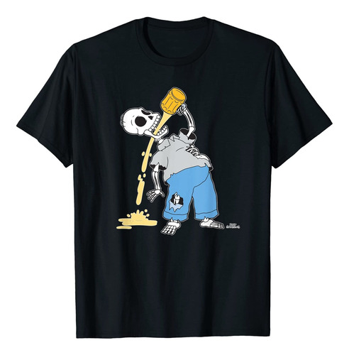 Camisetas The Simpsons Homer Skeleton