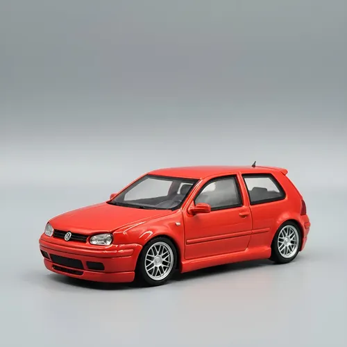 Miniatura Volkswagen Golf Gti Mk4 1:64 Focal Horizon Vermelh