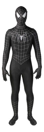 Traje De Fiesta Cosplay Disfraz De Spiderman Negro