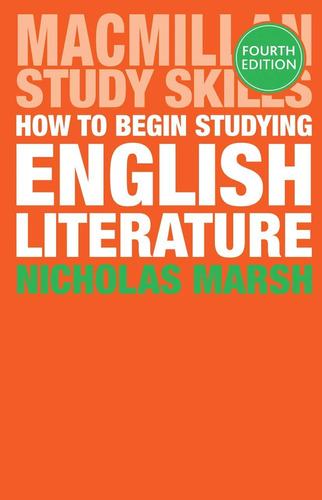 Libro: Cómo Comenzar A Estudiar Literatura Inglesa De De