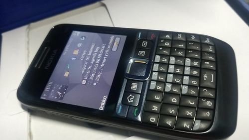 Nokia E63 Negro. Libre $1499 Teclado Qwerty