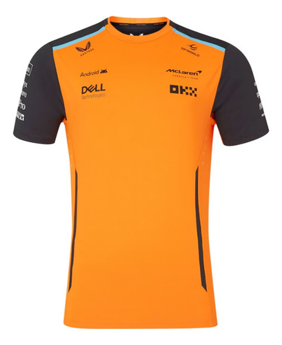 Nova Camiseta Funcional Original Mclaren F1 Team 2024 Norris