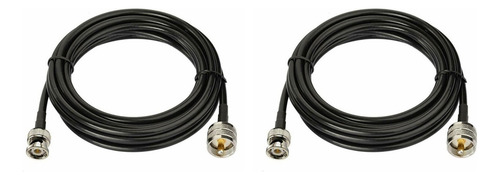 Cable De Extensión Pl259 Para Antena Bnc Macho A Macho
