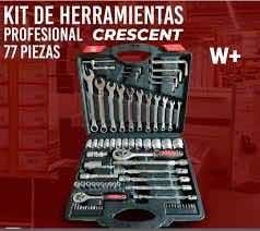 Kit De Herramientas Llaves Y Dados Profesional  Crescent