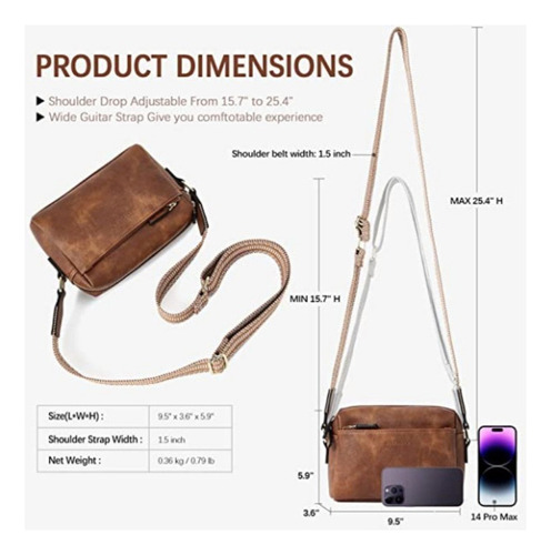 Elegante Bolso Mano Piel Para Mujer Con Correas De Colores