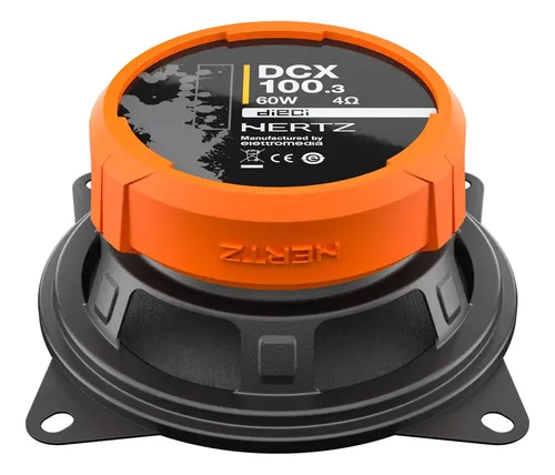 Par Alto Falante Coaxial Hertz Dcx 100.3 4 Polegadas 60w