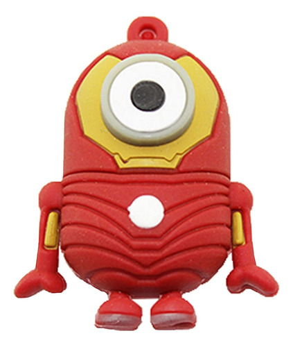 Pendrive Minions Iron Man Marvel 64 Gb Usb 2.0