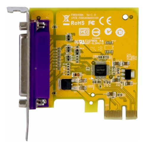 Tarjeta Pci Express 1x Puerto Paralelo Db25 25pin Refurbishe (Reacondicionado)