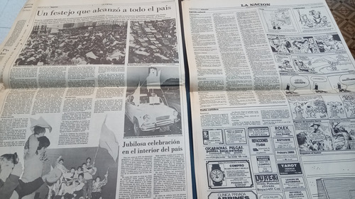 Diario La Nación Argentina Campeón Mundial 86 30/6 Completo