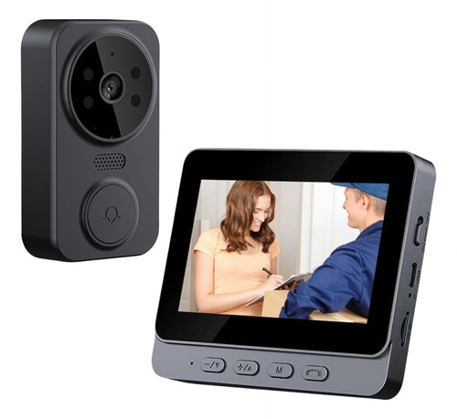 Timbre Inalámbrico Con Videocamara Larga Distancia