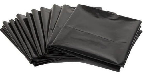 20 Bolsas Negras Gruesas Para Basura 90cmx120cm 