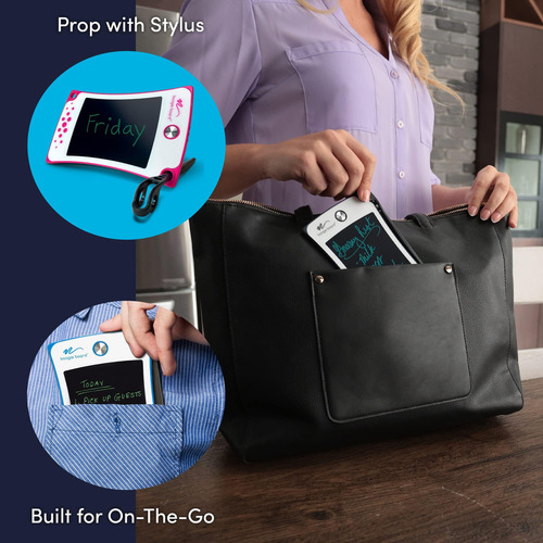 Tablet De Escrita Boogie Board Jot Pocket Pantalla Lcd Roxo