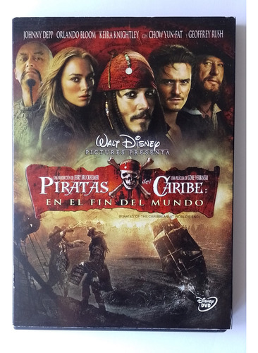 Piratas Del Caribe 3 En El Fin Del Mundo Dvd Original Usada