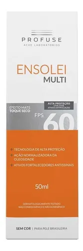comprar Emulsão Facial Ensolei Multi Fps60 Toque Seco 50ml