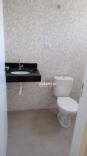 Imagem 18 de 30 de Sobrado Novo Com 3 Quartos, 03 Banheiros E 03 Vagas, À Venda Por R$400.000,00 - Brejatuba/pr - So0046