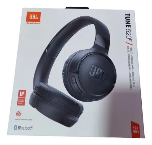 Audifonos Inalambrico Jbl Tune 520bt Bluetooth Negros