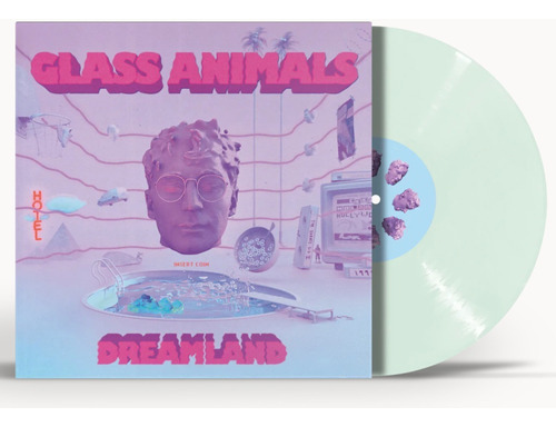 Glass Animals  Dreamland Vinilo Nuevo Lp Glow In The Dark