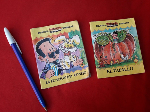 Minilibros Anteojito Biblioteca Interactiva Amarilla 10 Libr (Usado)