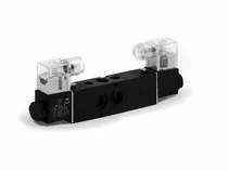 Comprar Valvula Neumática Electroválvula 5\u002F2 Rosca 1\u002F4 Doble Bobina