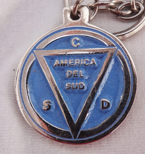 Deporte Llavero Futbol Antiguo Club America Del Sud Flores