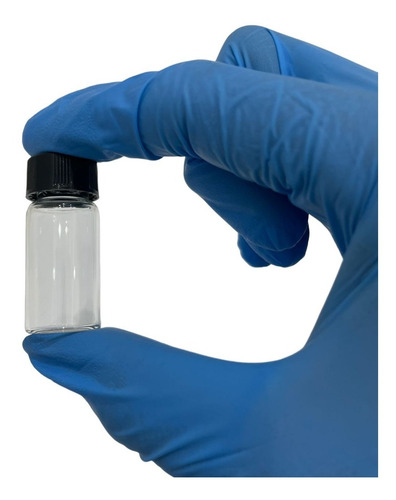 Vial De Vidrio Tapa De Plástico 20ml Paq C/10