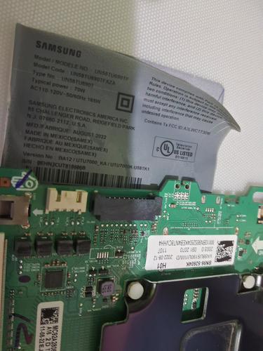 Tarjeta Main Samsung Un58tu690tf (Usado)