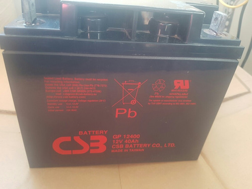 Bateria Nueva Sellada, Csb 12v 40ah Gp12400