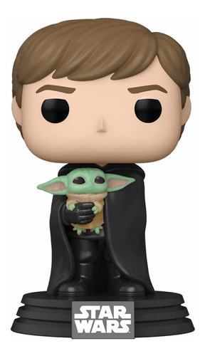 Funko Pop! Mandalorian Star Wars Luke Skywalker Y Grogu #482