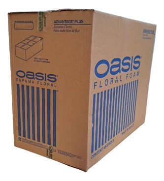 Oasis Espuma Floral Advantage Plus Caja Con 3 Pz