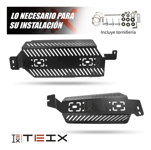 Imagen 4 de 9 de Protector Placa Anti Robo Catalizador Para Toyota Hilux 2022
