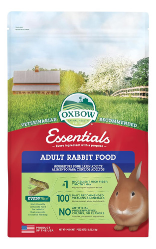 Oxbow Animal Health Bunny Basics Essentials Conejo Adulto