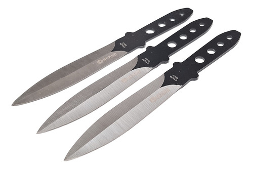 Set Cuchillos Lanzador Kunai Rits 3 Piezas Funda Pasacinto