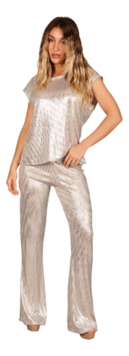 Pantalon Palazzo Donna Elastizado