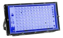 Comprar Artefacto Reflector Led 90 Watts Luz Negra Ultra Violeta Carcasa Transparente Luz Ultravioleta