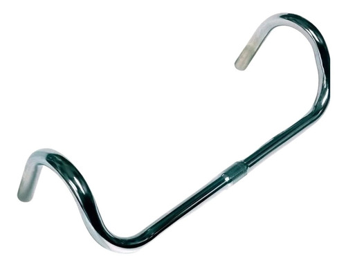 Imagem 4 de 5 de Guidão Aço Cromado Bicicleta Speed Caloi 10 Tamanho 440mm